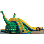 hot sale used inflatable slides